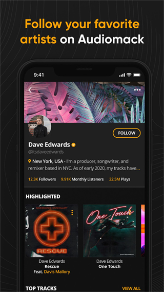 Audiomack Layout Audiomack音乐播放器下载-免费在线听歌与分享平台_徽声应用库